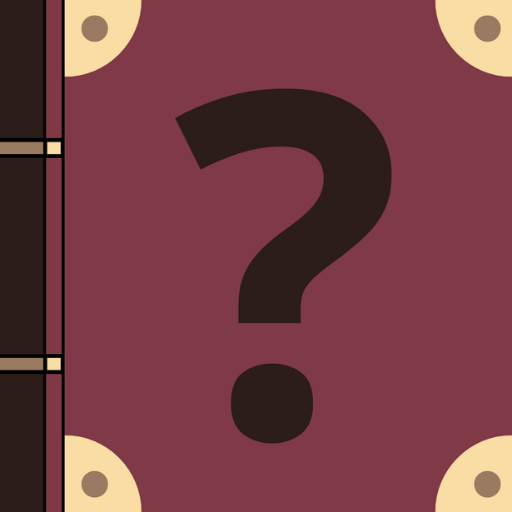 Book cover with questionmark